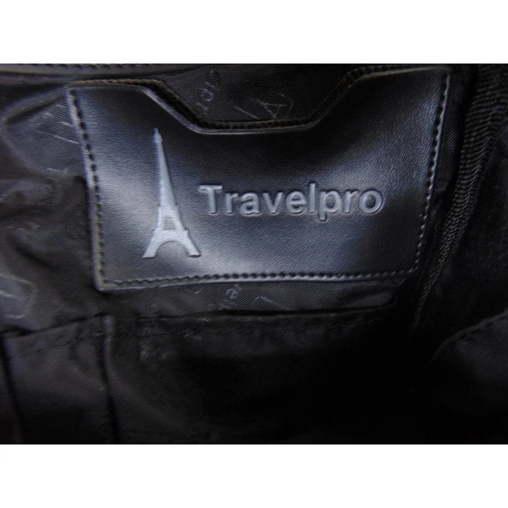 Travelpro Flight Crew Mens Black Solid Travel Tote Bag Business Pilot Utility